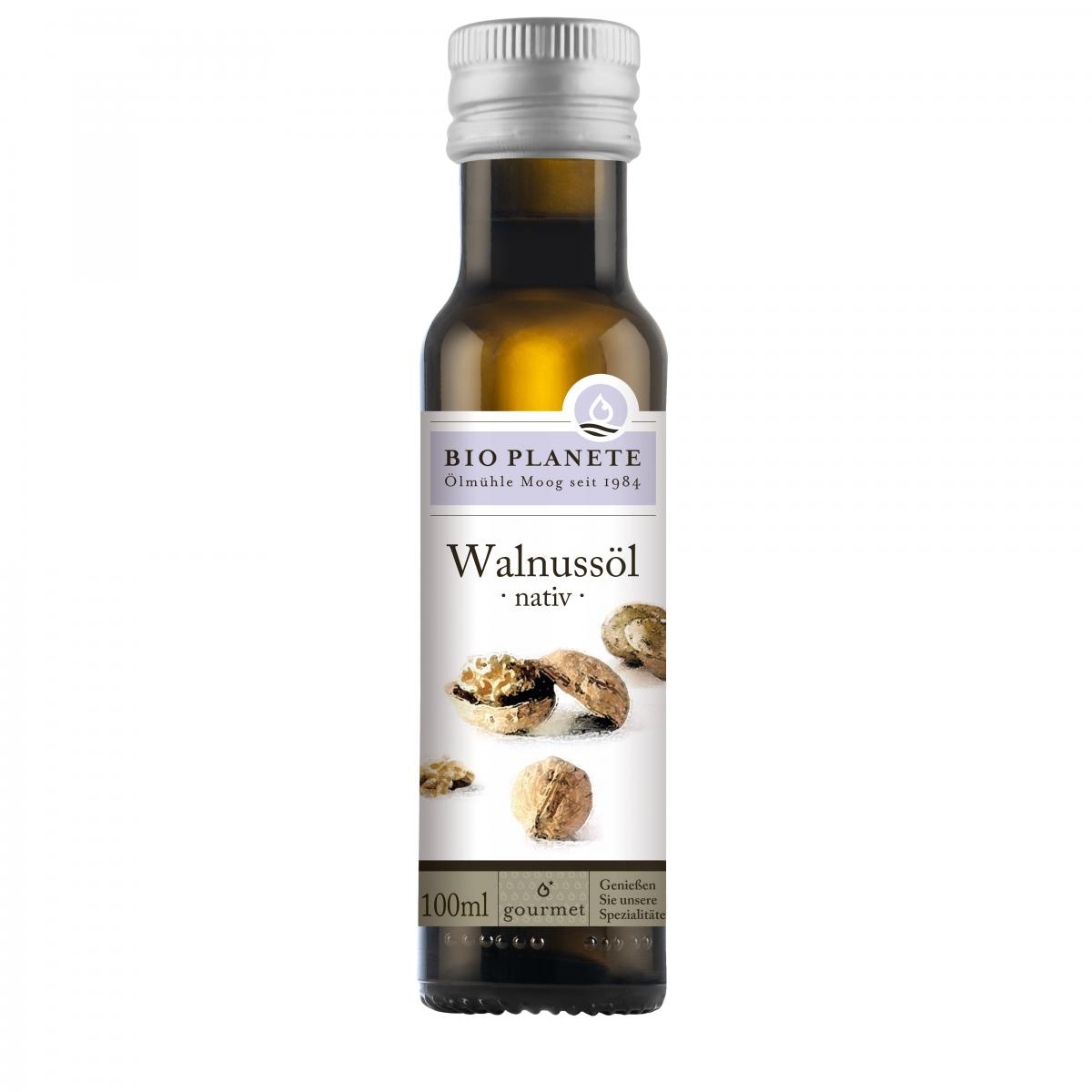 Bio Planète Walnussöl nativ, 100 ml Flasche
