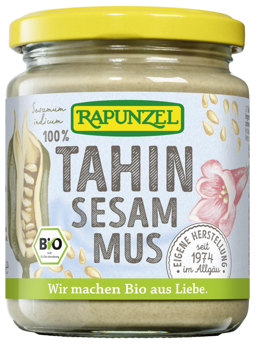 Rapunzel Tahin (Sesammus), 250 gr Glas