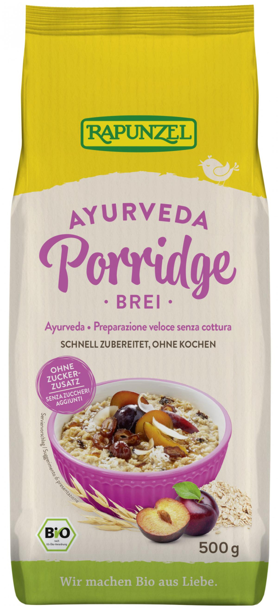 Rapunzel Frühstücksbrei Ayurveda , 500 gr Packung