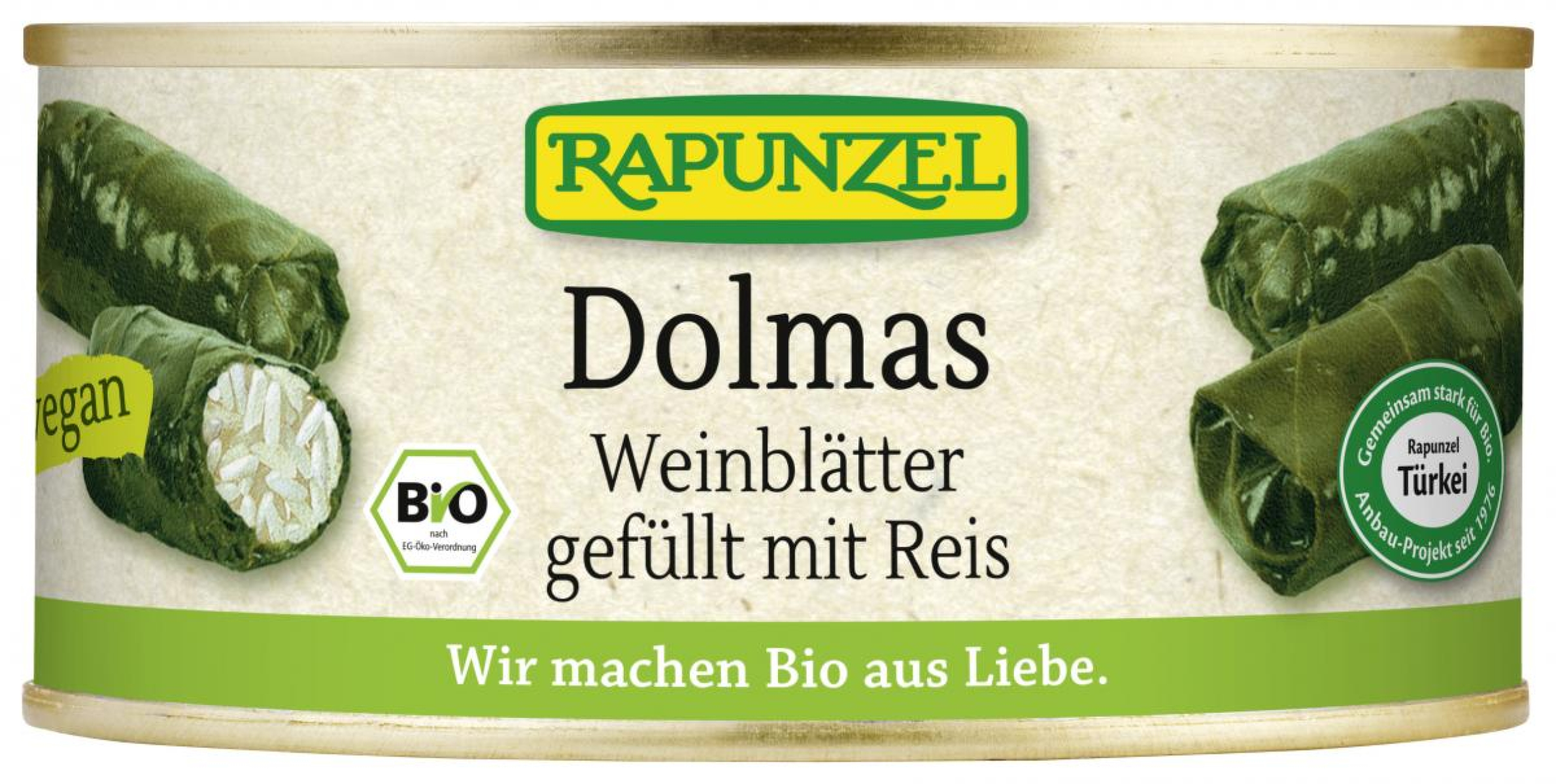 Rapunzel Dolmas Weinblätter gefüllt mit Reis, Proj