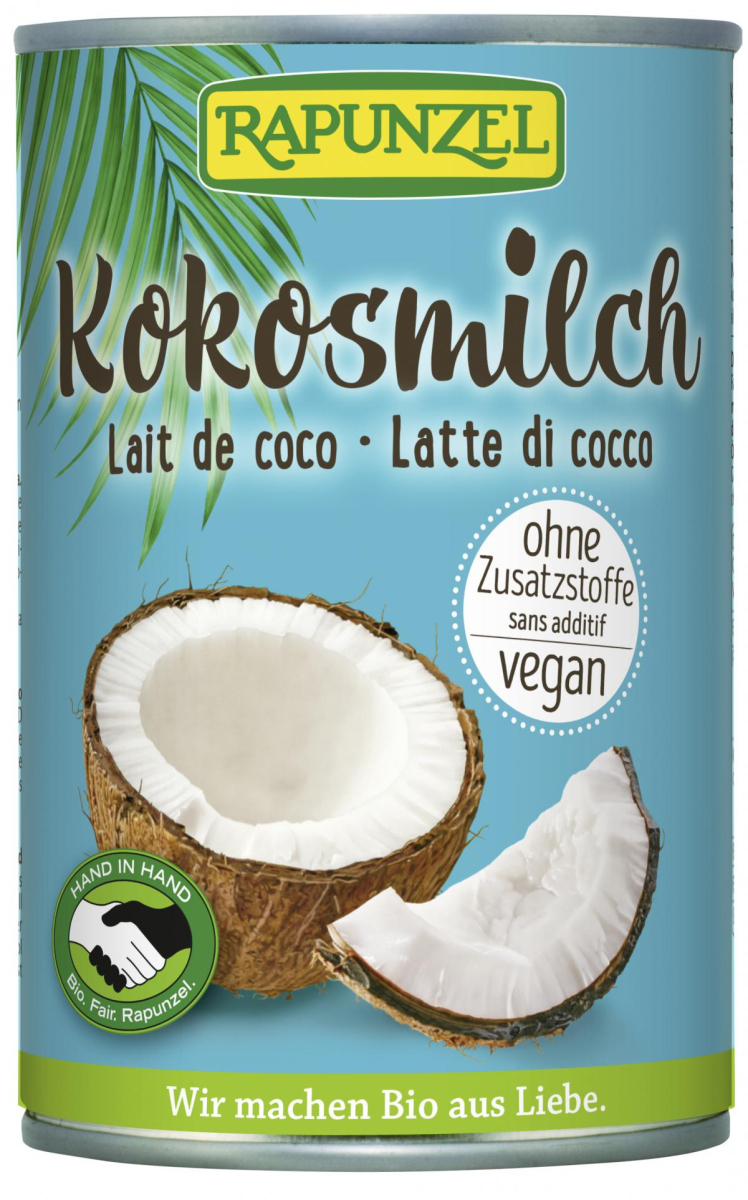 Rapunzel Kokosmilch, 400 ml Dose