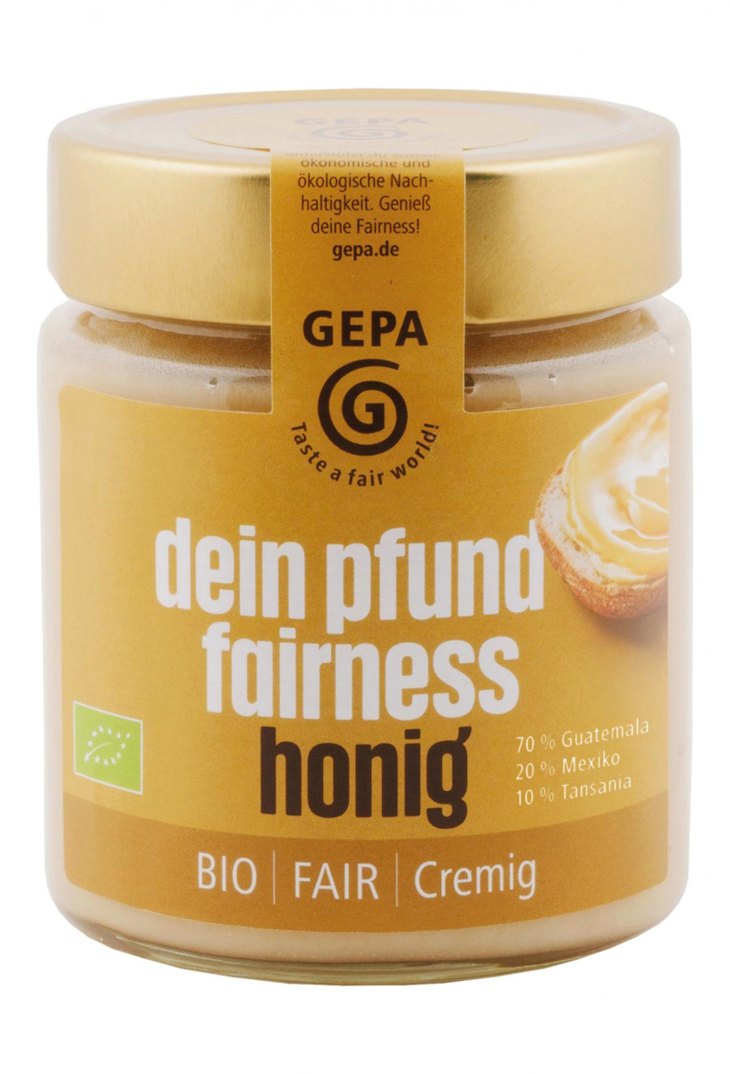 Gepa Faires Pfund Honig, 500 gr Glas - cremig -