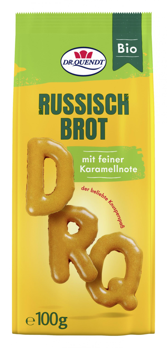 Dr. Quendt Russisch Brot, 100 gr Packung