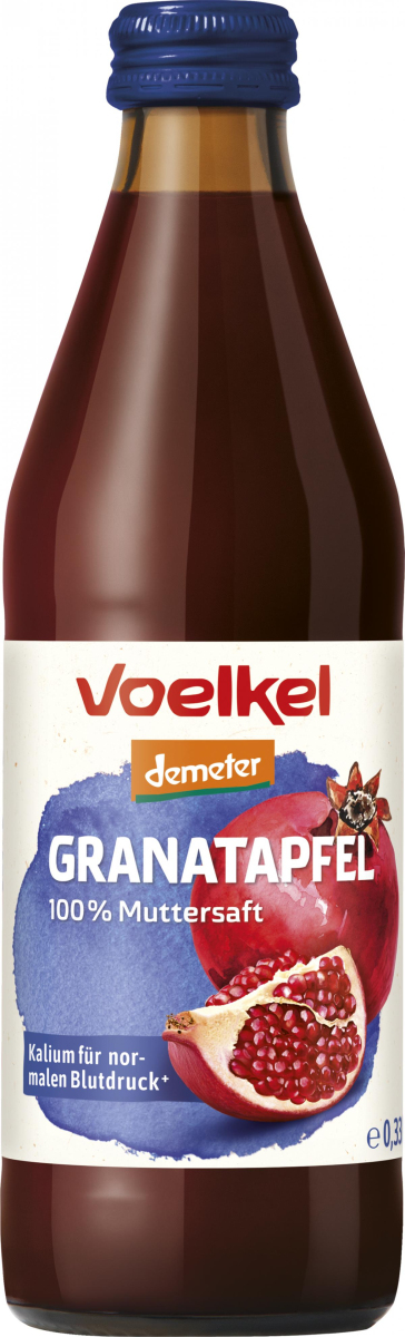 Voelkel Granatapfel Muttersaft, 0,33 L Flasche