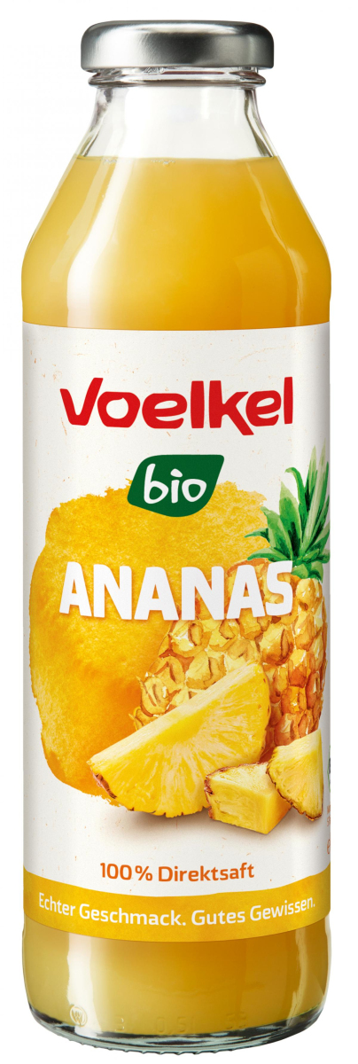 Voelkel Ananas, 0,5 L Flasche