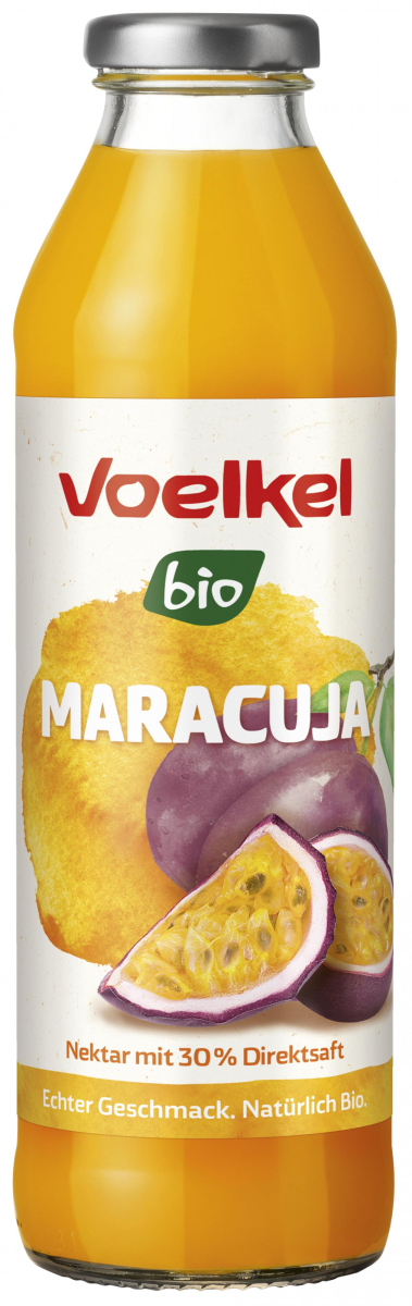 Voelkel Maracuja Nektar, 0,5 L Flasche
