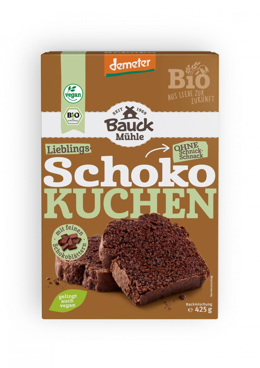 Bauck Hof Schokokuchen demeter, 425 gr Packung