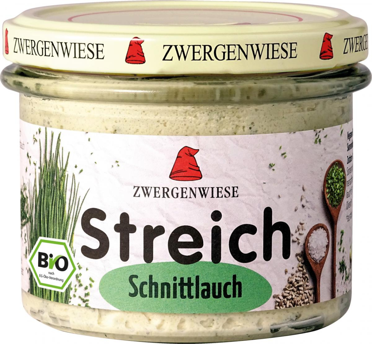 Zwergenwiese Schnittlauch Streich, 180 gr Glas