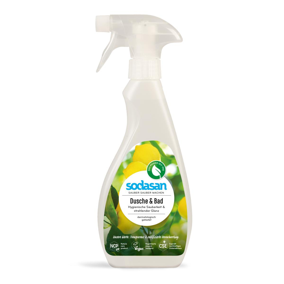 Sodasan Dusche & Bad Reiniger, 0,5 ltr Flasche