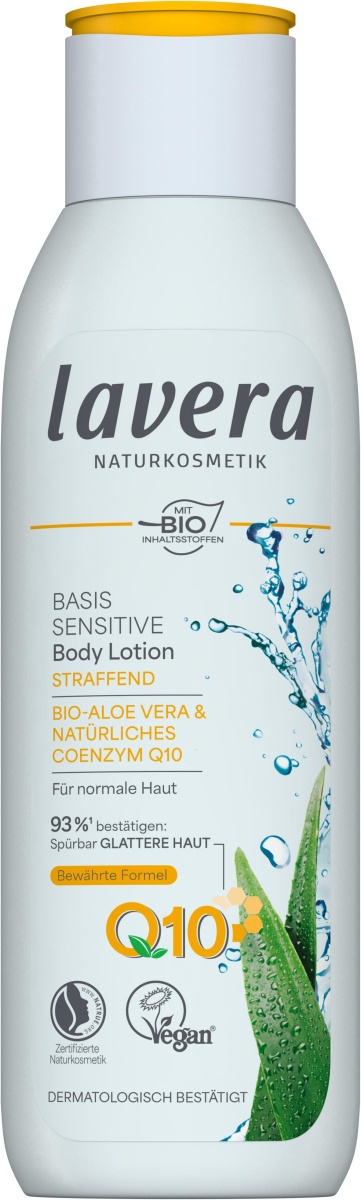 lavera Basis Sensitiv Body Lotion Straffend, 250 m