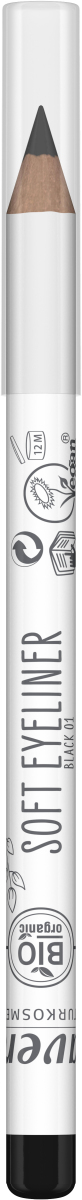 lavera Soft Eyeliner -Black 01