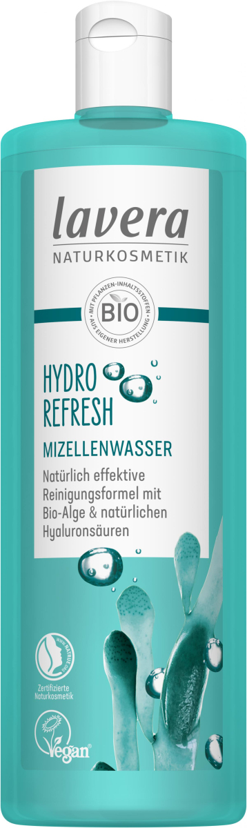 lavera Hydro Refresh Mizellenwasser, 400 ml Flasch