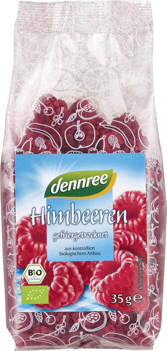 dennree Himbeeren, gefriergetrocknet, 35 gr Packun