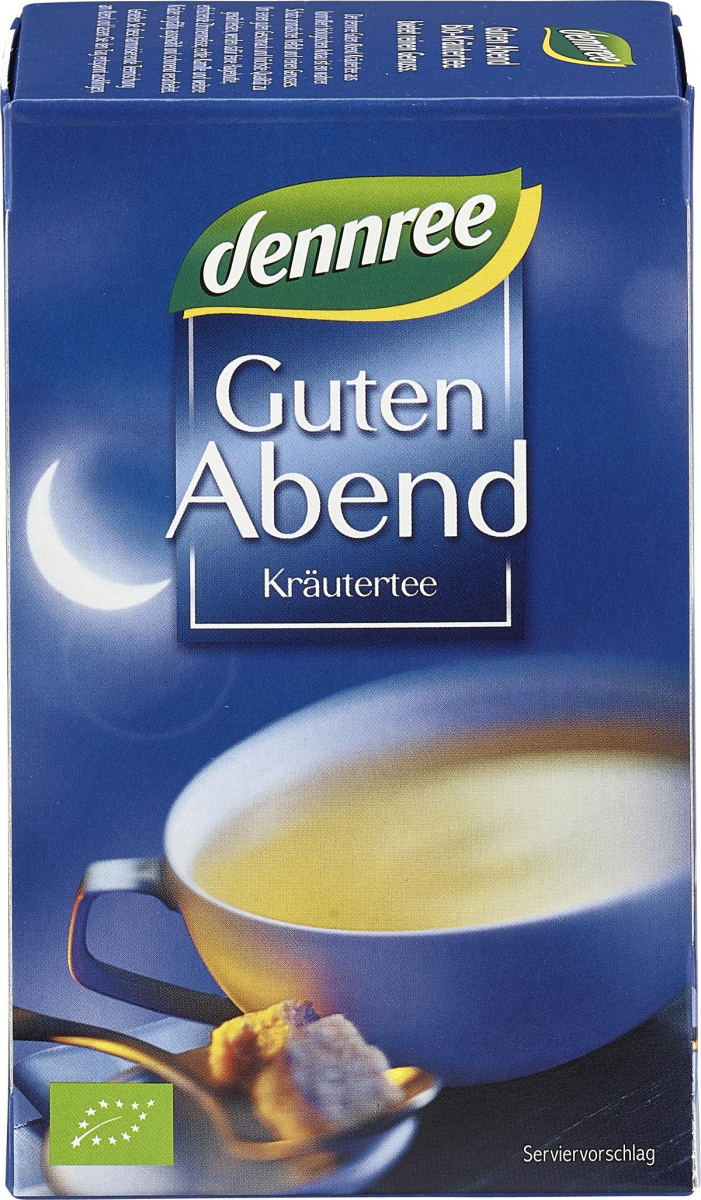 dennree Guten Abend Tee, 1,5 gr, 20 Btl Packung