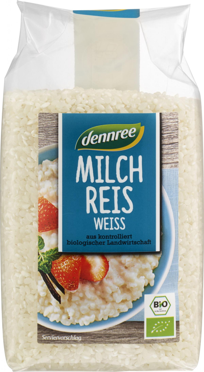 dennree Milchreis, Italien,500gr Packung