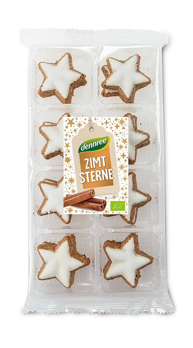 dennree Zimtsterne, 115 gr Packung