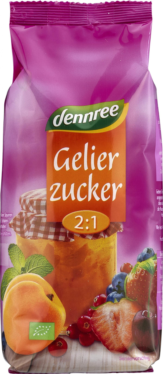 Gelierzucker 2:1, 500 gr Packung