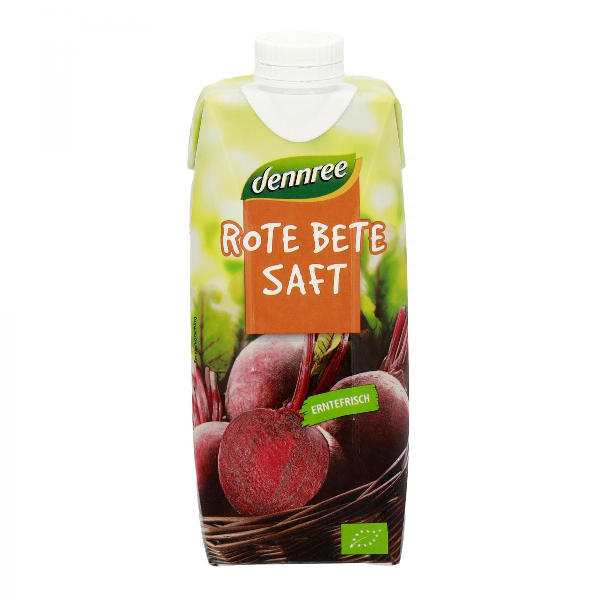 dennree Rote-Bete-Saft, 0,5 ltr Stück