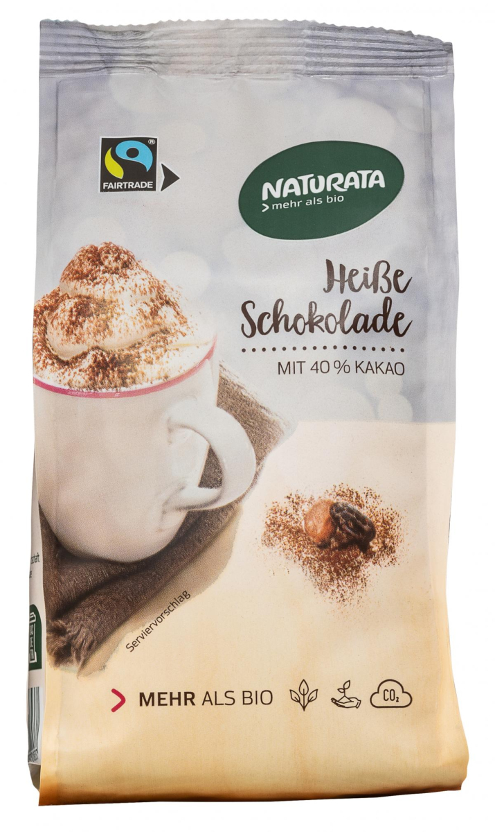 Naturata Heiße Schokolade, 300g Beutel