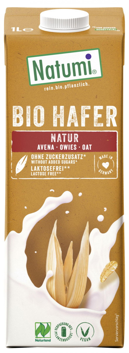 Natumi Hafer-Drink natur, 1 ltr Packung