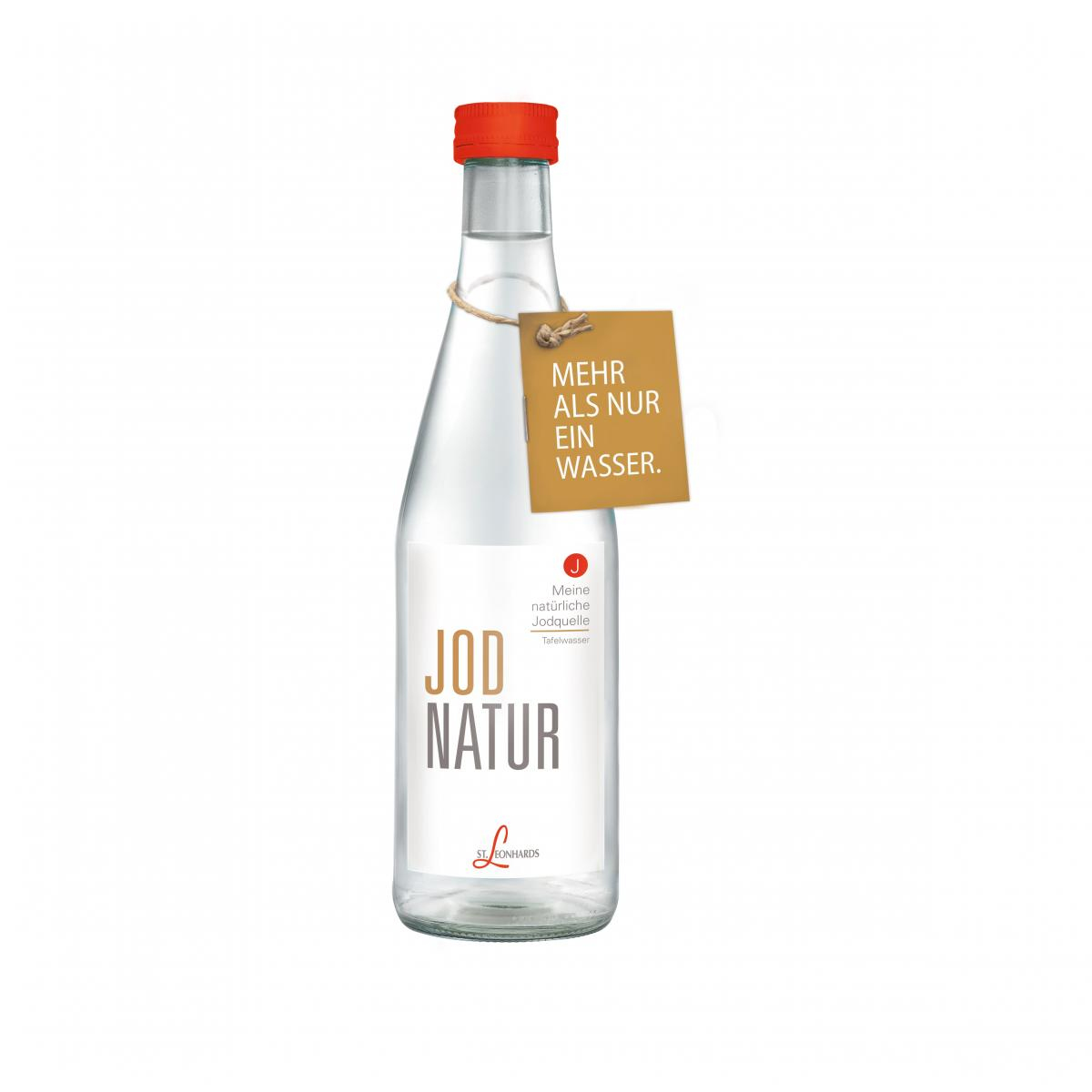 St. Leonhards JodNatur, 0,33 ltr Flasche
