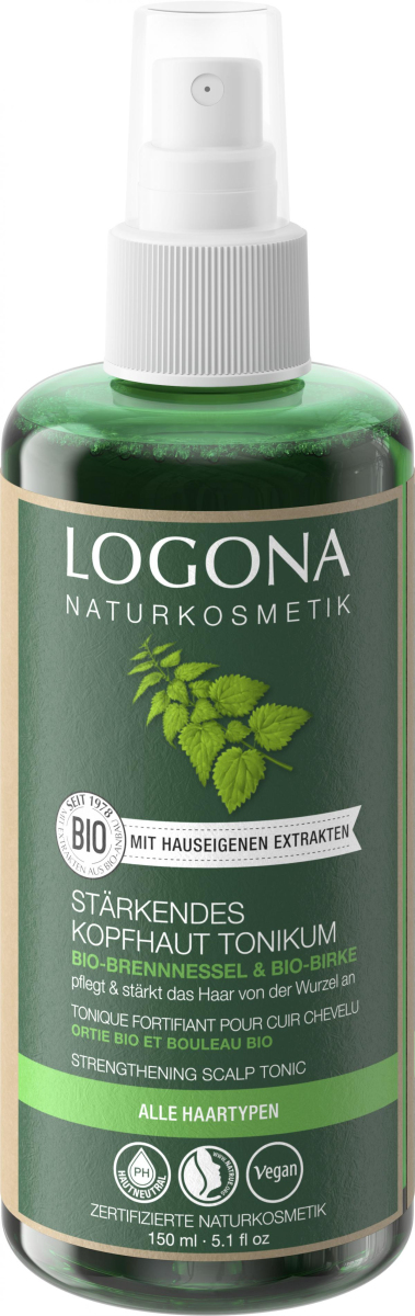 Logona Stärkendes Kopfhaut Tonikum, 150 ml Flasche