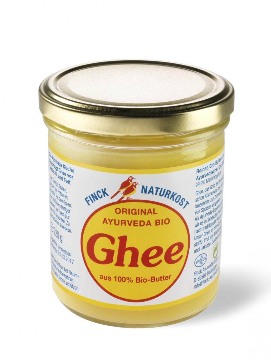Finck Naturkost Original Ayurveda Bio Ghee, 220 gr