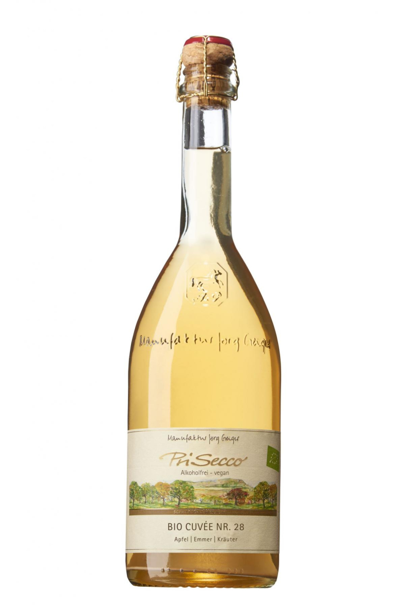 Bio PriSecco 0,75 l "Bio Cuvée Nr. 28" - alkoholfrei