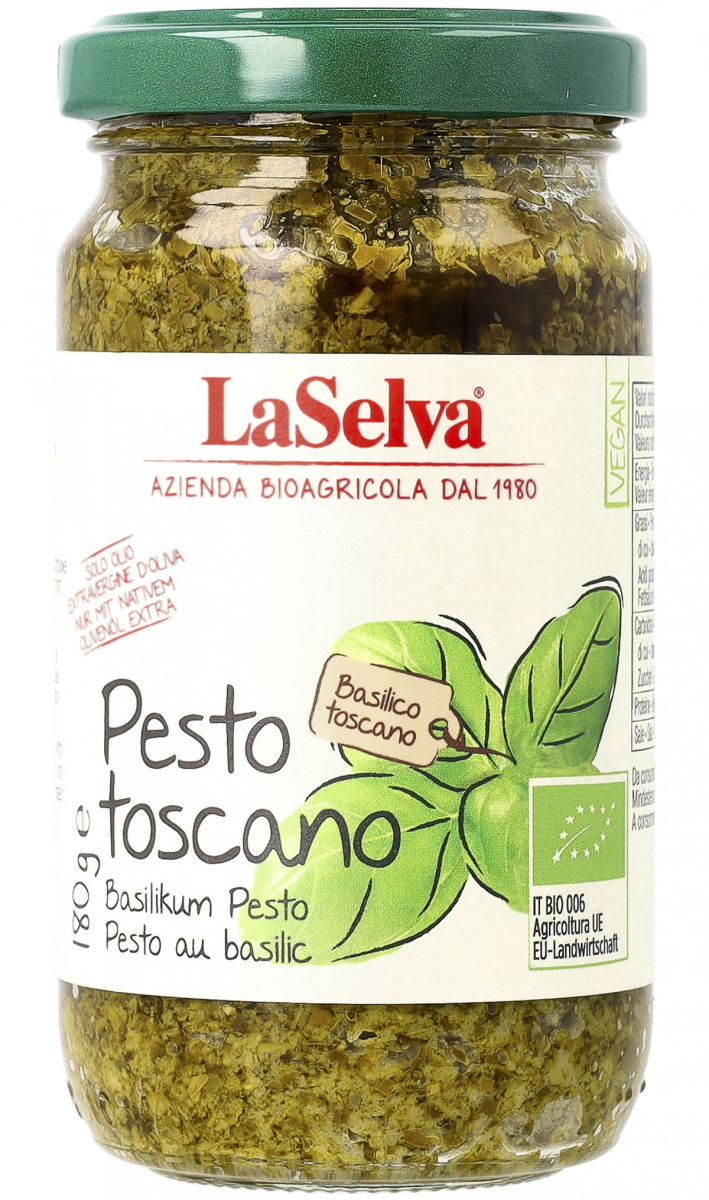 La Selva Pesto Toscano, 180 gr Glas
