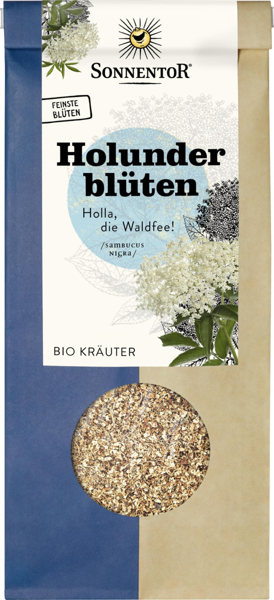 Sonnentor Holunderblüten lose, 80 gr Packung