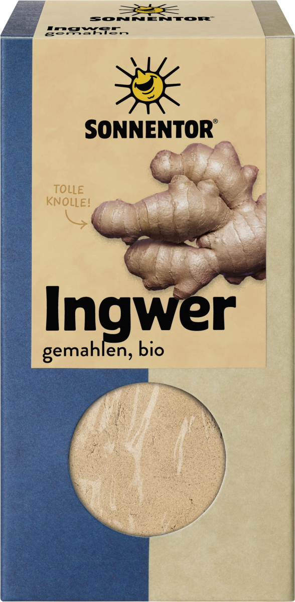 Sonnentor Ingwer gemahlen, 30 gr Packung