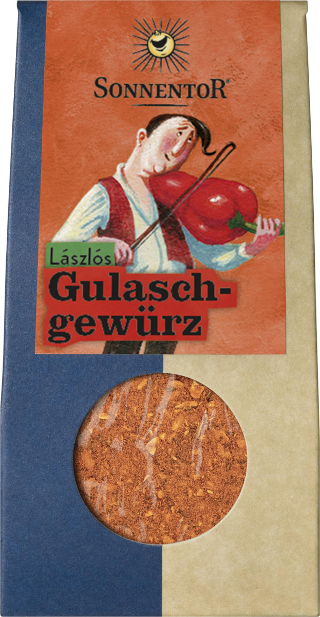 Sonnentor Lászlós Gulaschgewürz, 50 gr Packung