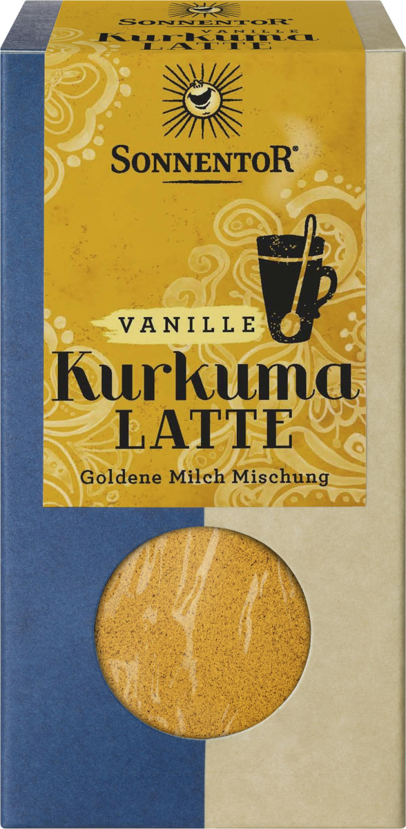 Sonnentor Kurkuma-Latte Vanille - Goldene Milch, 6
