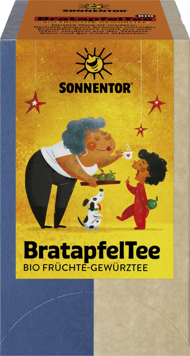 Sonnentor Bratapfel-Tee, 2,5 gr, 18 Btl Packung