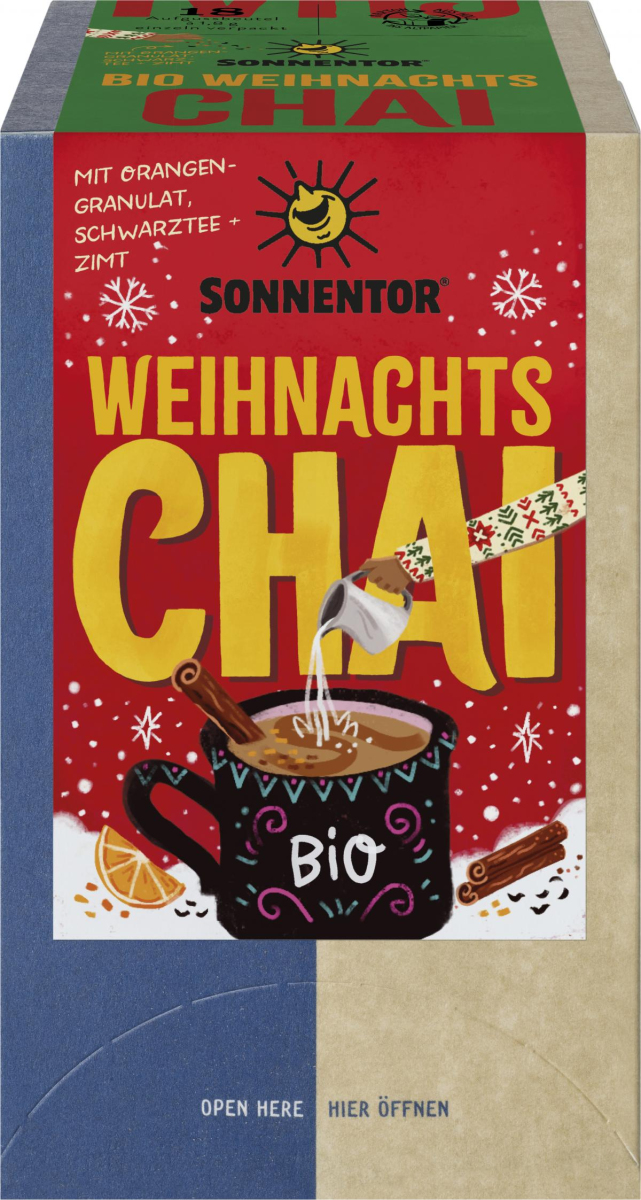 Sonnentor Weihnachts Chai, 32,4 g Packung