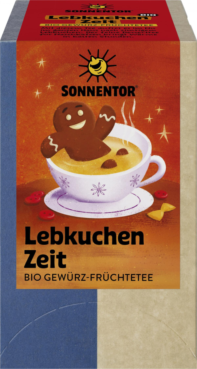 Sonnentor Lebkuchen Zeit, 1,8 gr, 18 Btl Packung