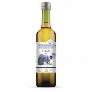 Bio Planète Leinöl nativ, 500 ml Flasche