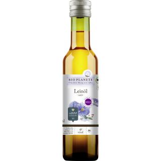 Bio Planète Leinöl nativ, 250 ml Flasche
