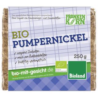 Frankenk Pumpernickel, 250 gr Packung