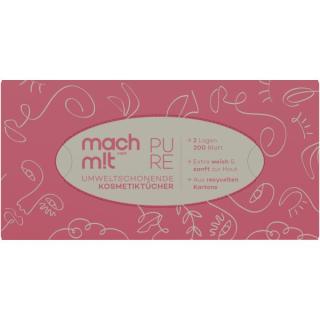 mach m!t Kosmetiktücher Box, 200 St Packung