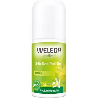 Weleda Citrus 24h Deo Roll-on, 50 ml Flasche