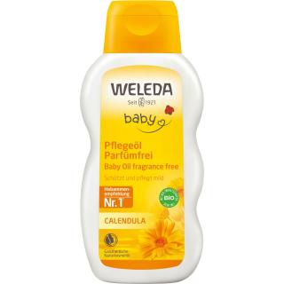 Weleda Calendula Pflegeöl parfümfrei, 200 ml Flasc