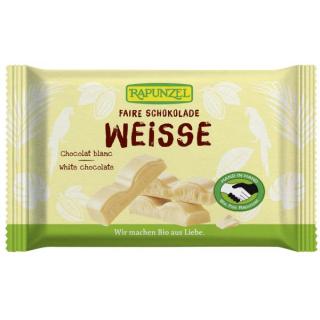Rapunzel Weiße Schokolade HIH, 100 gr Stück