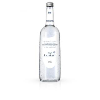 BioKristall Bio-Mineralwasser still, 0,75 ltr Flas