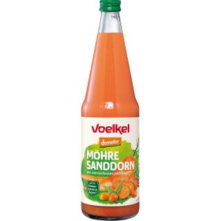 Voelkel Möhre-Sanddorn, 0,7 ltr Flasche
