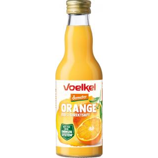 Voelkel Orangensaft, 0,2 ltr Flasche