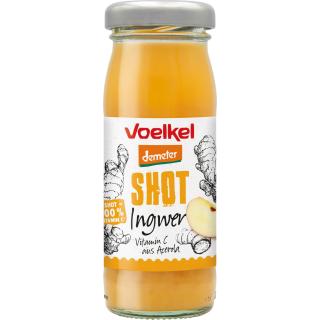 Voelkel Shot Ingwer, 95 ml Flasche
