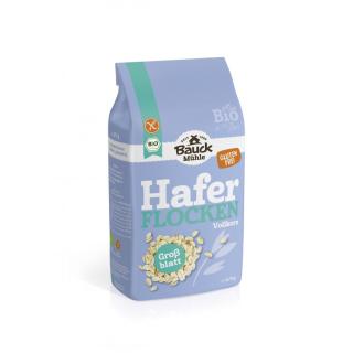 Bauck Hof Haferflocken Großblatt, 475 gr Packung -