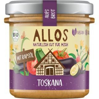 Allos Aufs Brot Toskana, 140 gr Glas