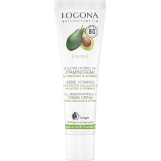 Logona Zellerneuernde 24h Vitamincreme, Bio-Avocad